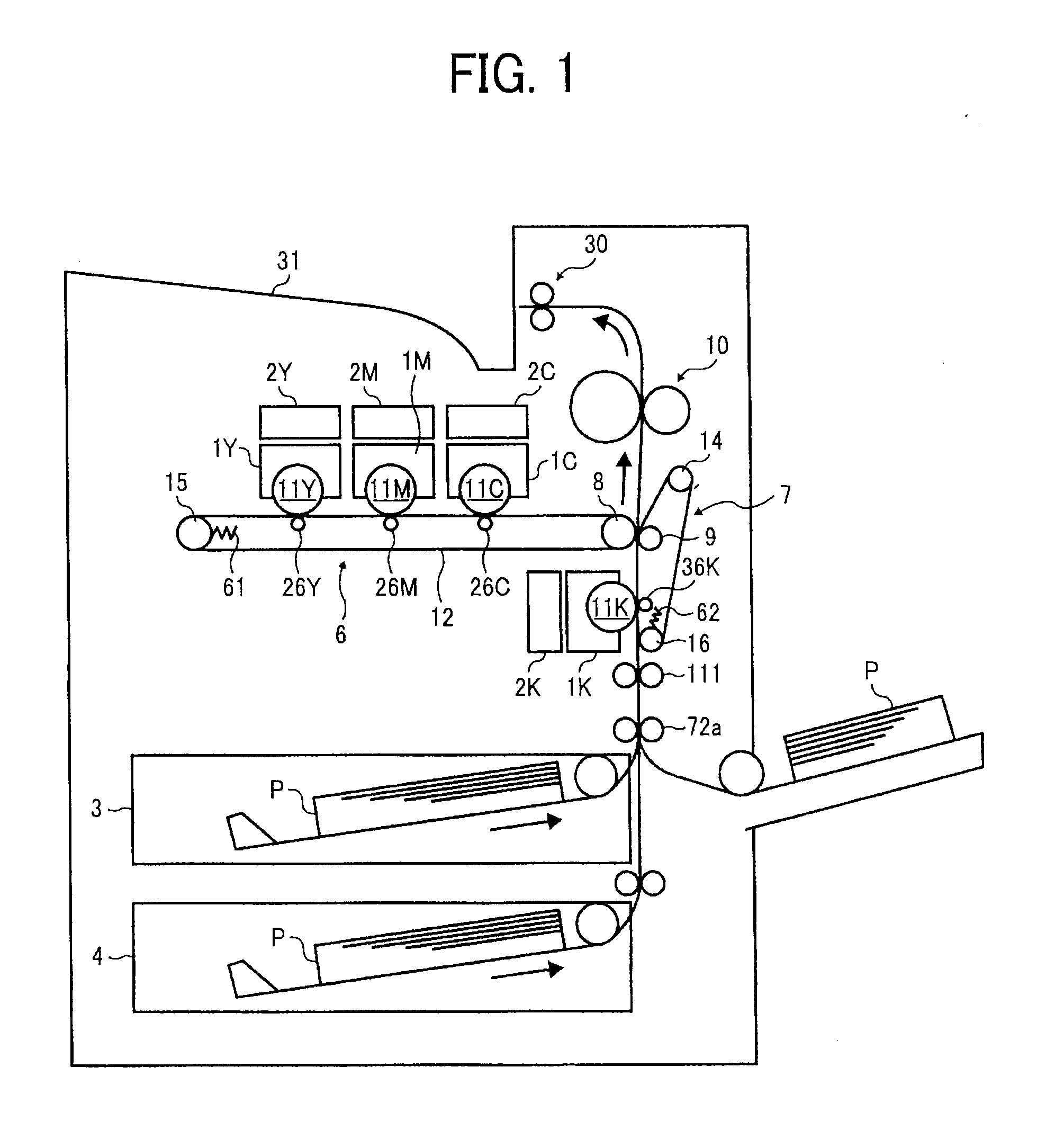 Image forming apparatus capable of forming high quality superimposed image