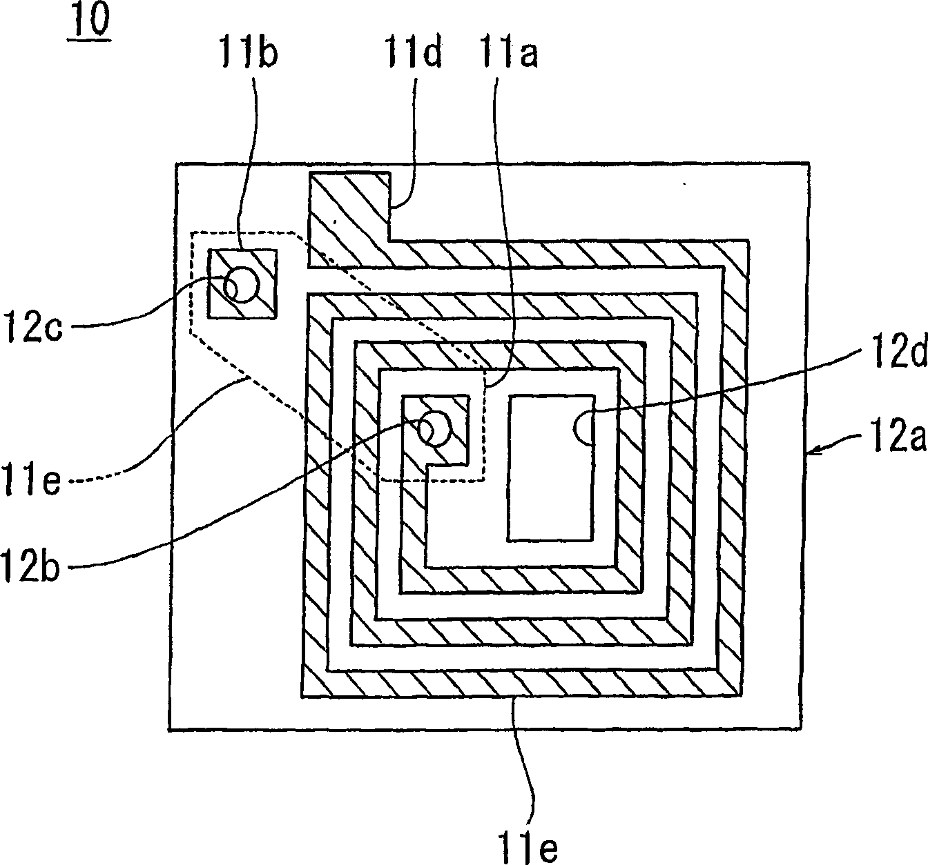 Antenna coil and RFID-use tag using it, transponder-use antenna