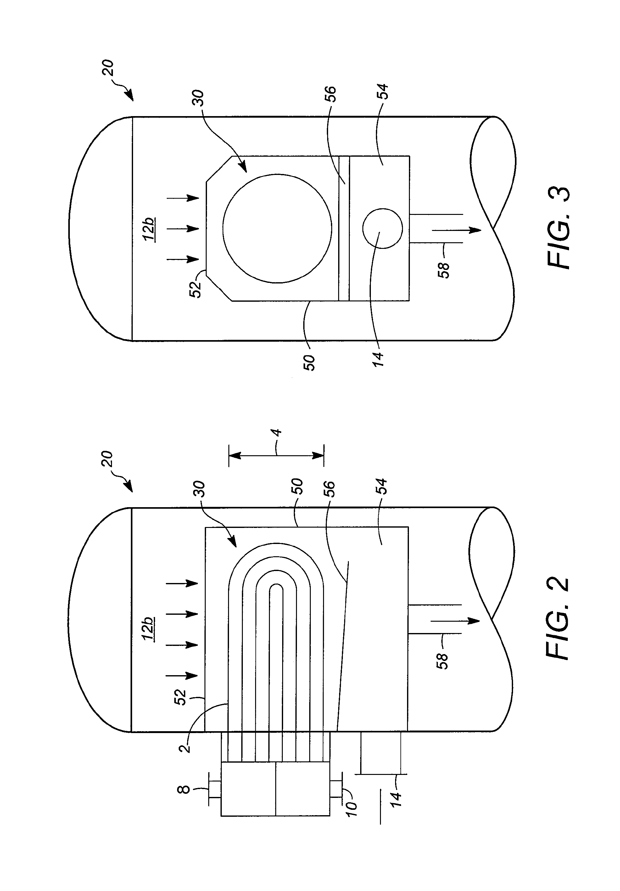 Re-direction of vapor flow across tubular condensers