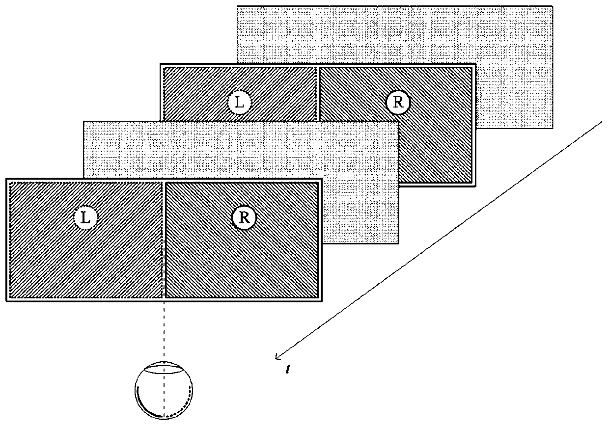 A device for enhancing the intensity of subthreshold information stimulation based on the theory of left and right brain division of labor