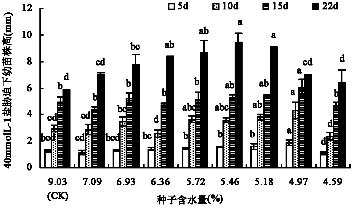 Alfalfa seed pretreatment method for improving vigor of seedlings and saline-alkali resistance