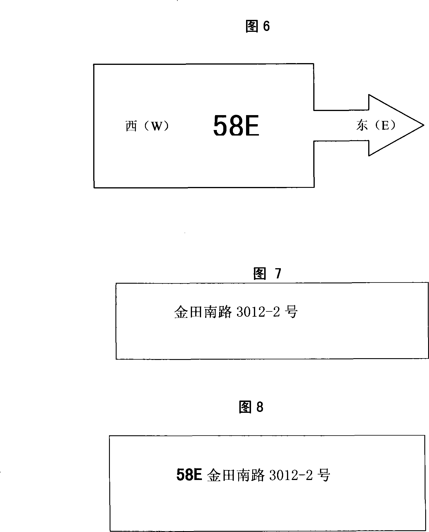 City coordinate position grid and matched mark component