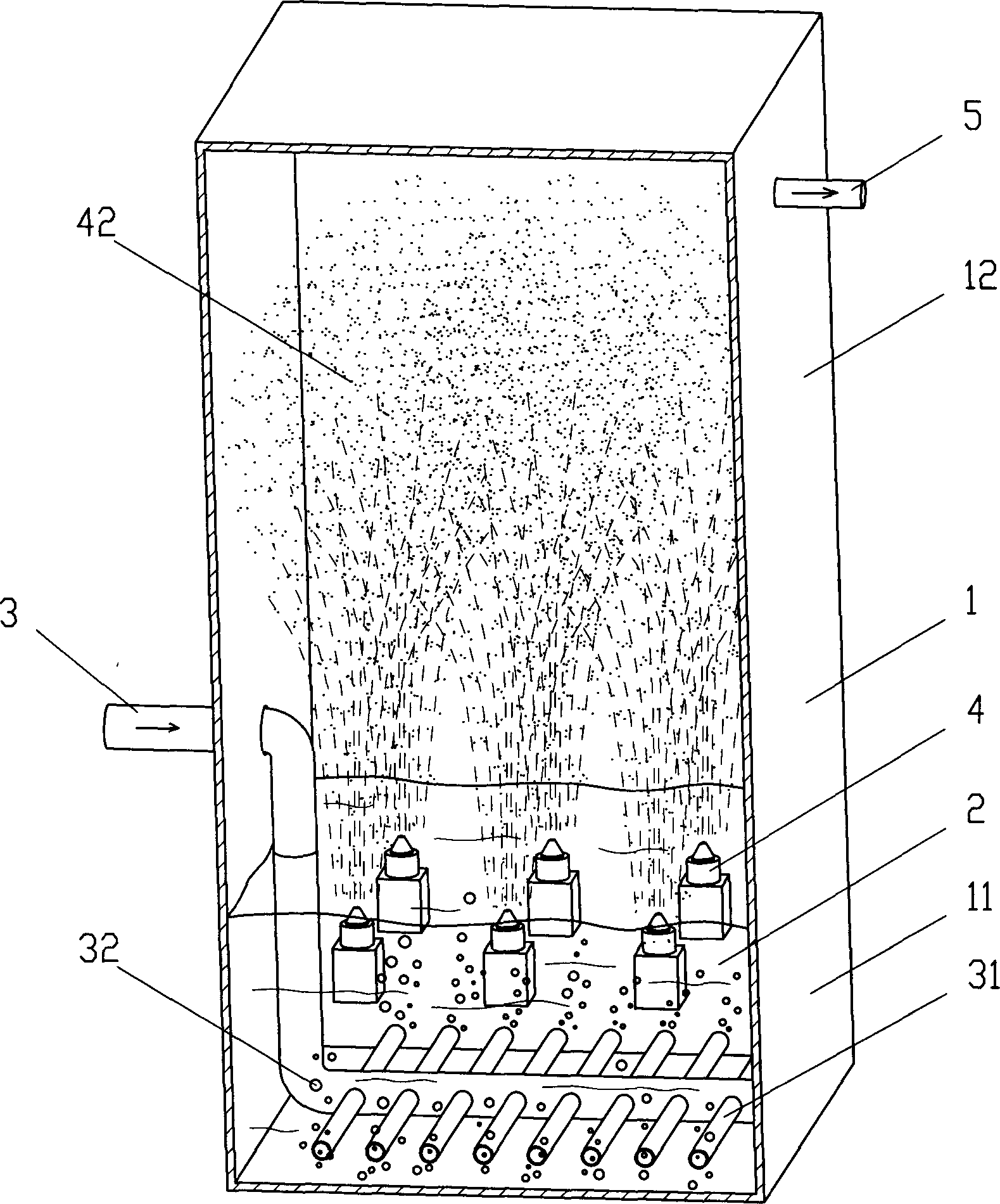 Smoke purifying device and smoke exhauster