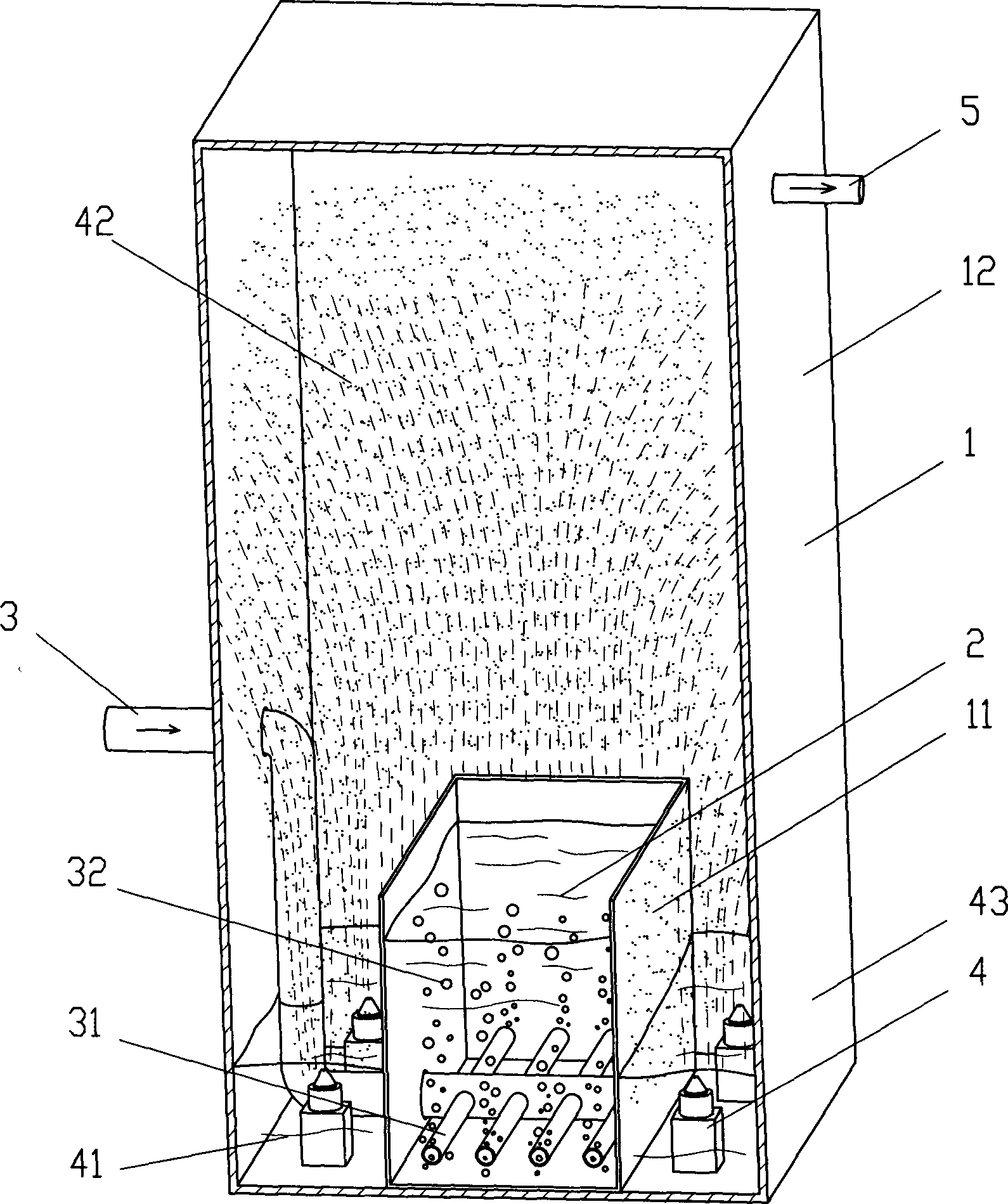 Smoke purifying device and smoke exhauster