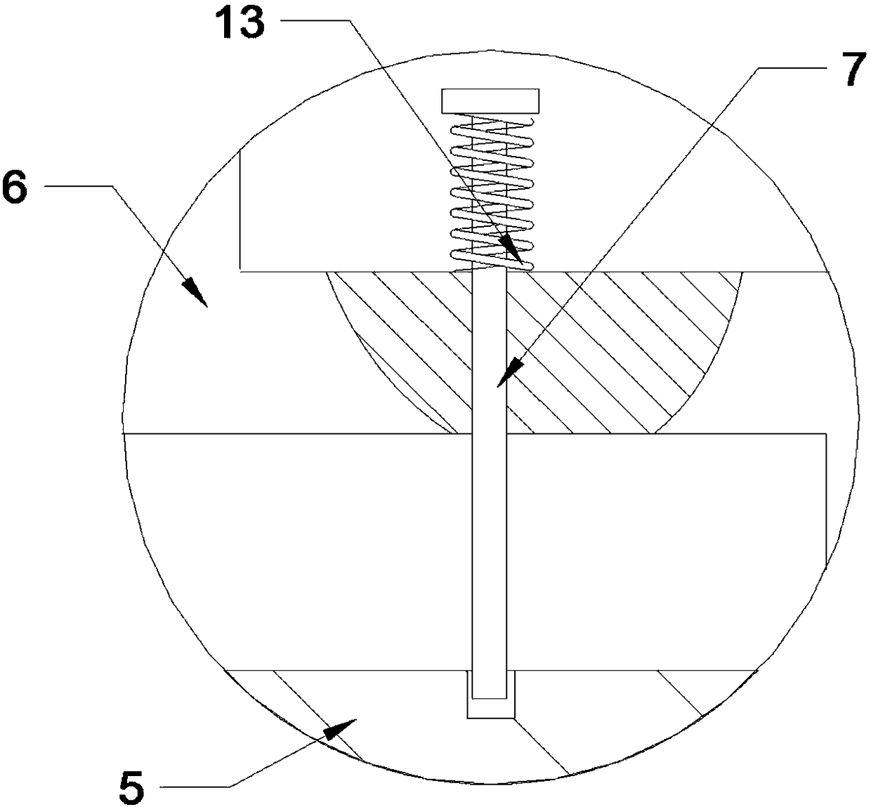 Fireproof smoke discharge valve