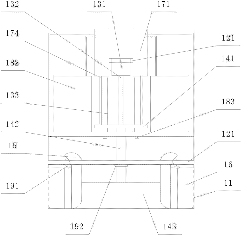 Method for automatically cleaning waterlogging during moping floor