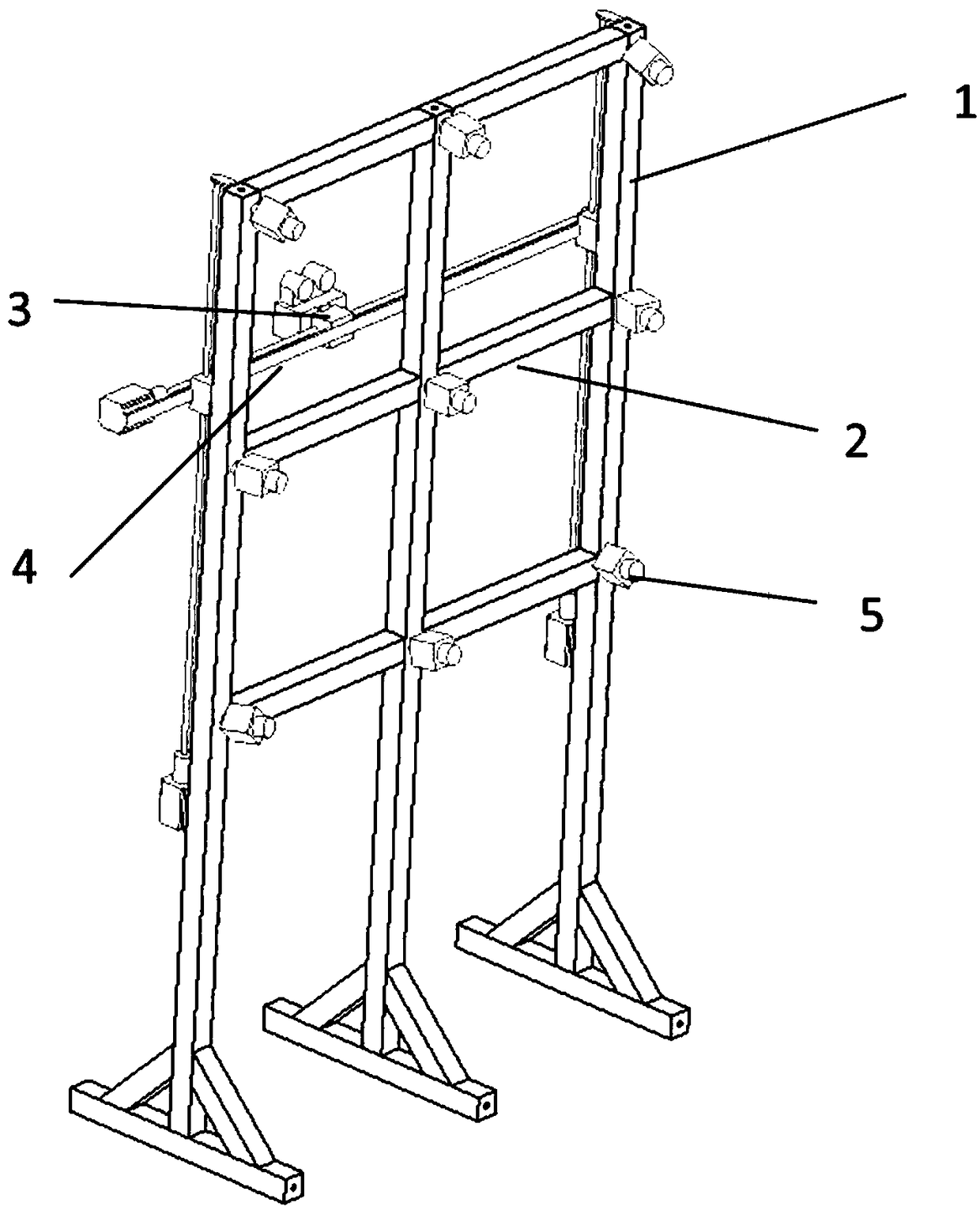 Method and system for acquiring the line of sight direction of a human eye by a single camera