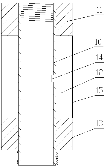 Device and method for leaking stoppage of open hole in coal-series gas exploration well