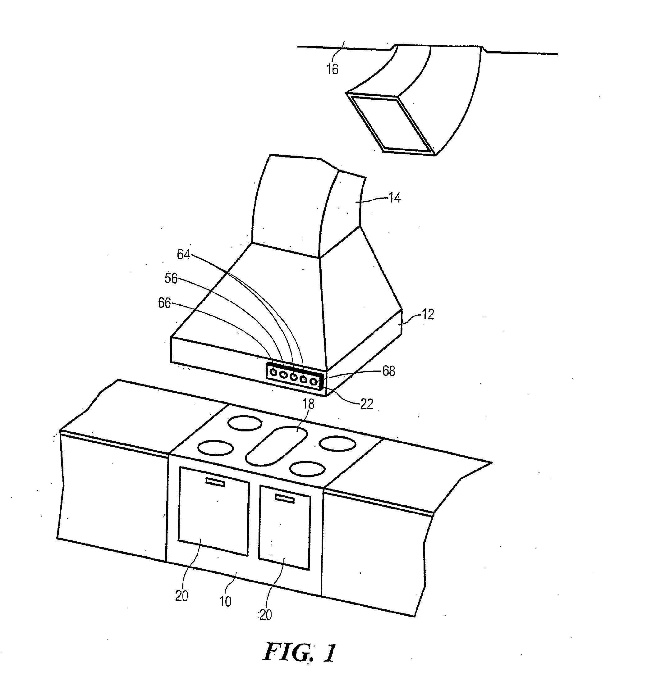 Controls for ventilation and exhaust ducts and fans