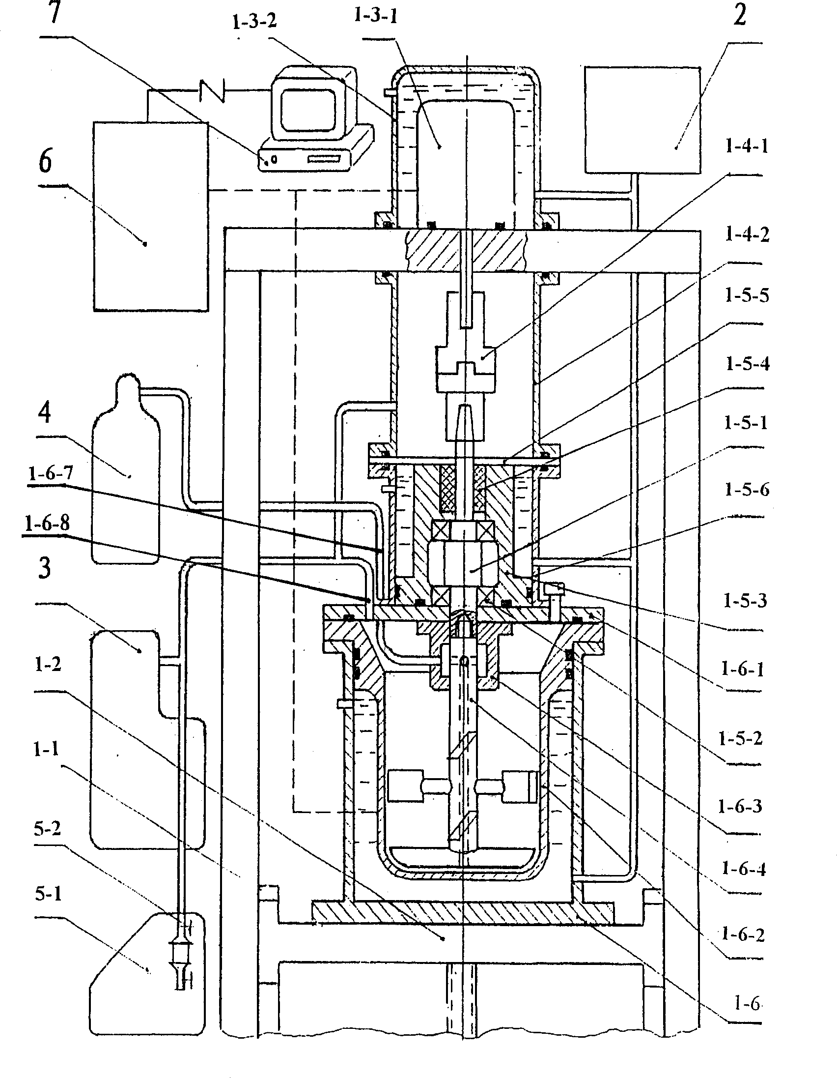 Multifunctional scraper stirring ball mill