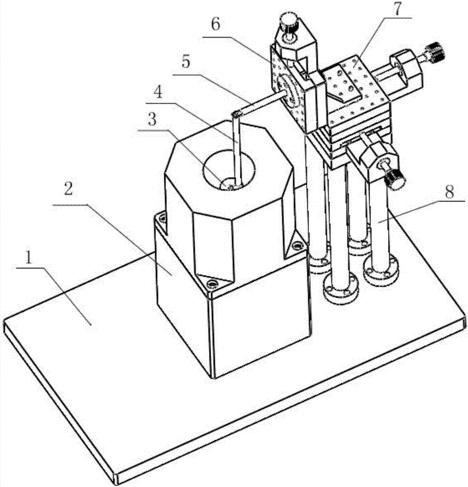 A focused shock wave excitation device that can excite mems microstructures in water