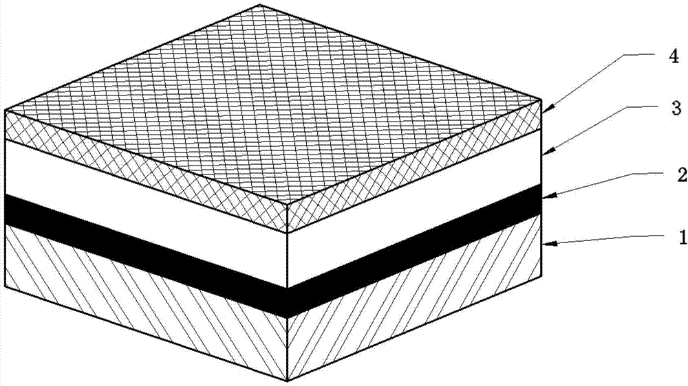 Switching-controllable THz wave metamaterial perfect absorber and control method thereof