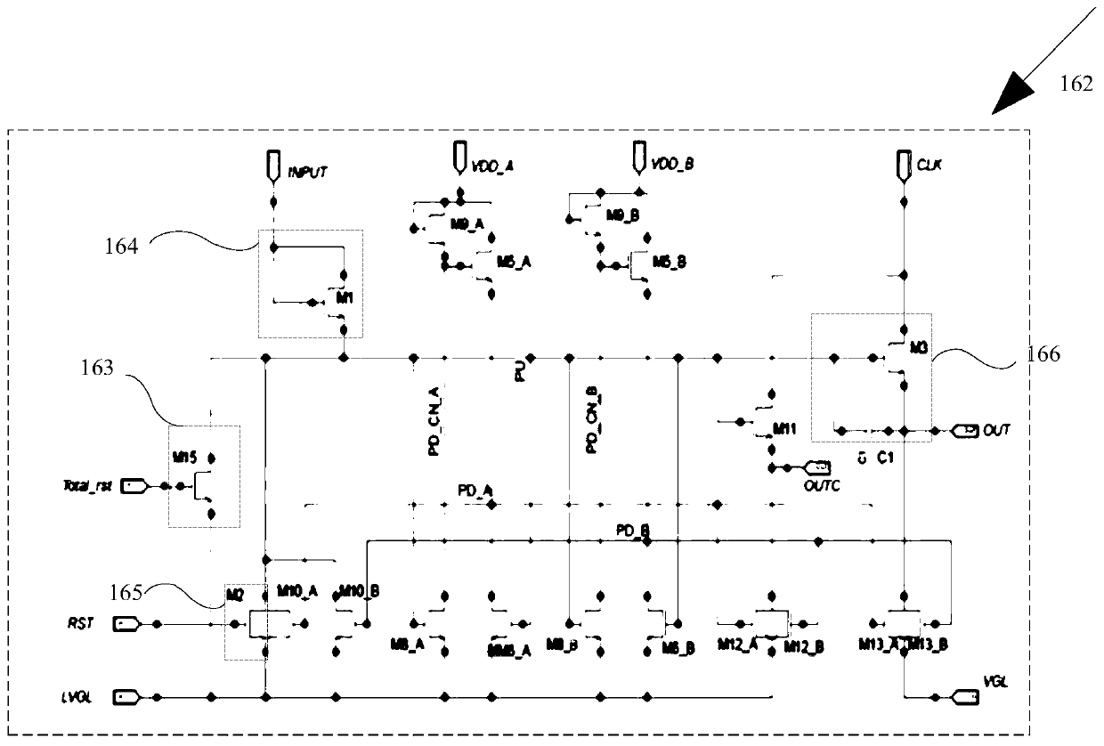 A display panel and a wearable display device