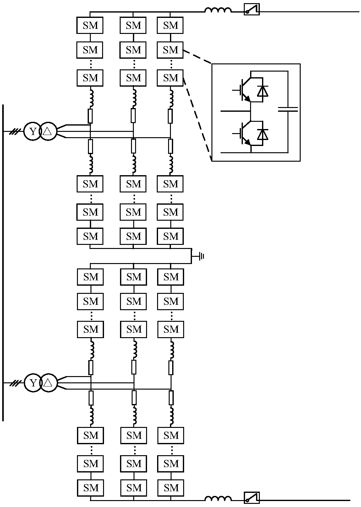 A parameter design method for smoothing reactors in a ring-mesh flexible DC transmission system