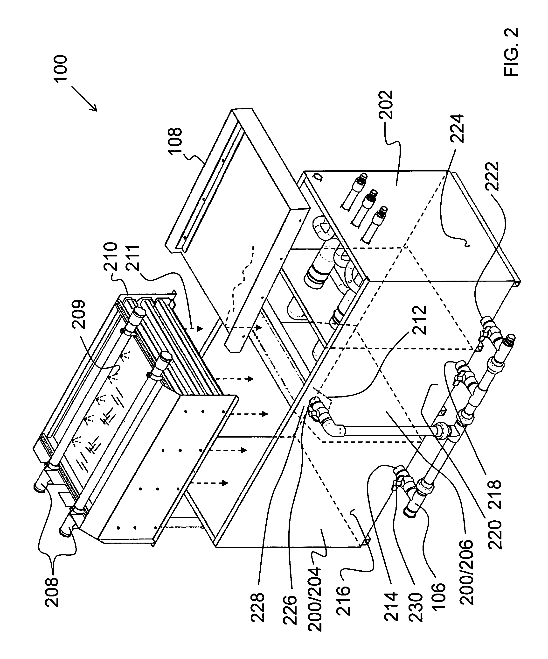 Above ground water clarifier