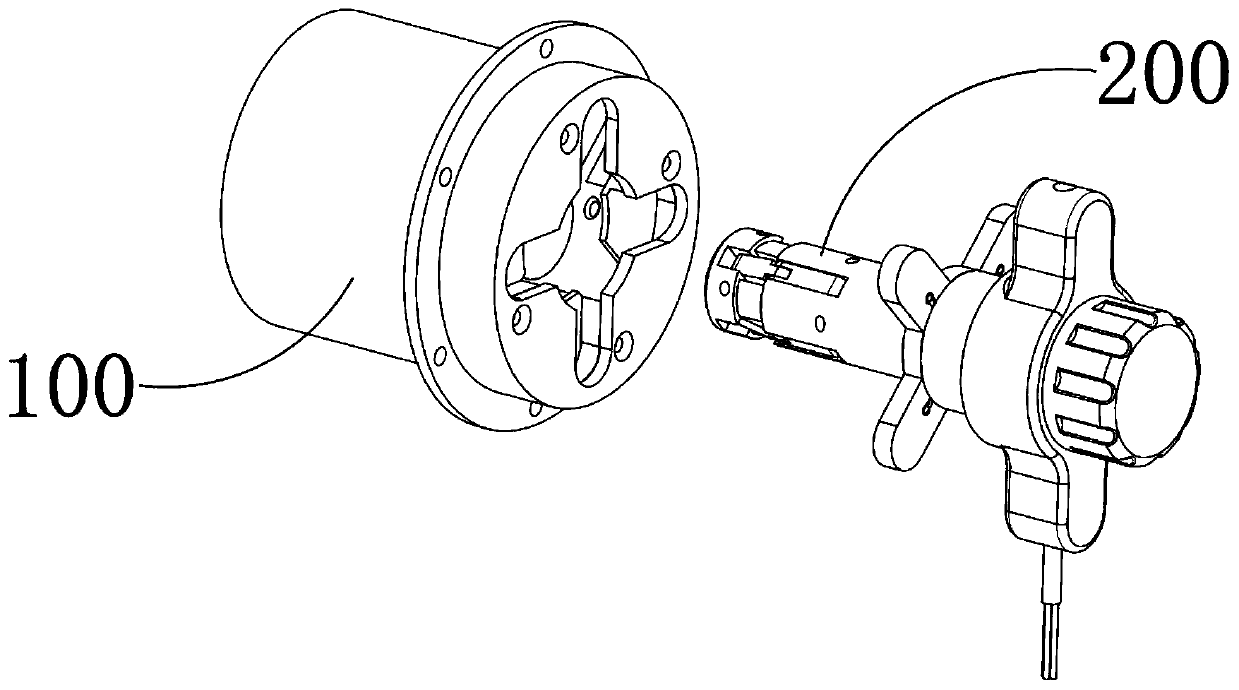 Component method for encrypting data safety conveying channel