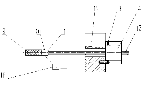 Method for coating esophageal stent through melt electrospinning