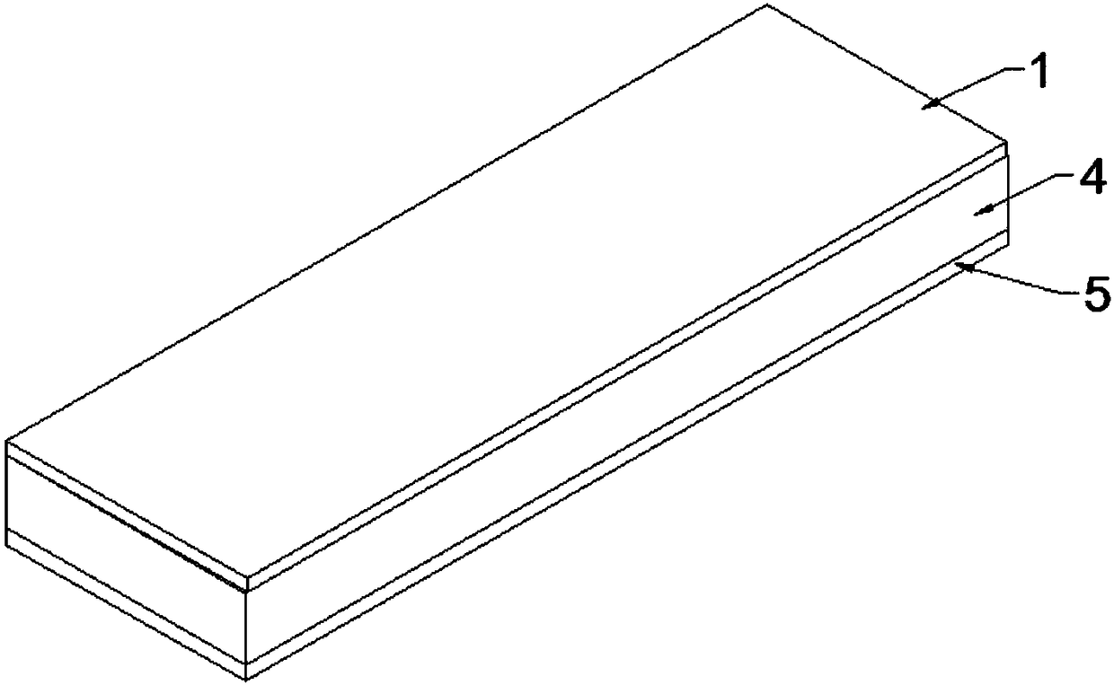 Heat preservation plate based on organic materials