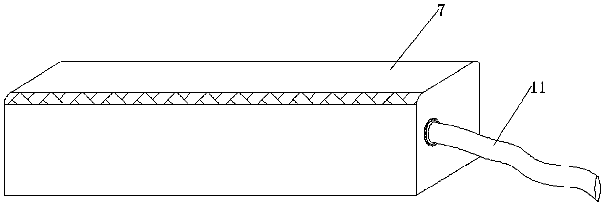 Paddy-field oxygen supplying device floating on water surface