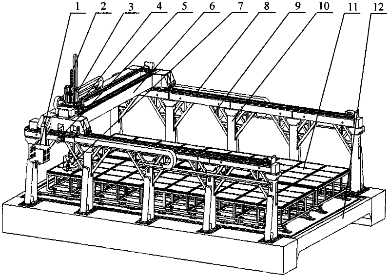 Industrial scale ultrasonic automatic scanning and imaging detection device