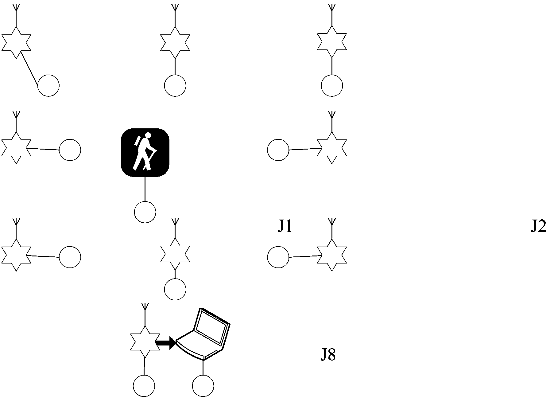 Method for intrusion detection based on wireless signal characters