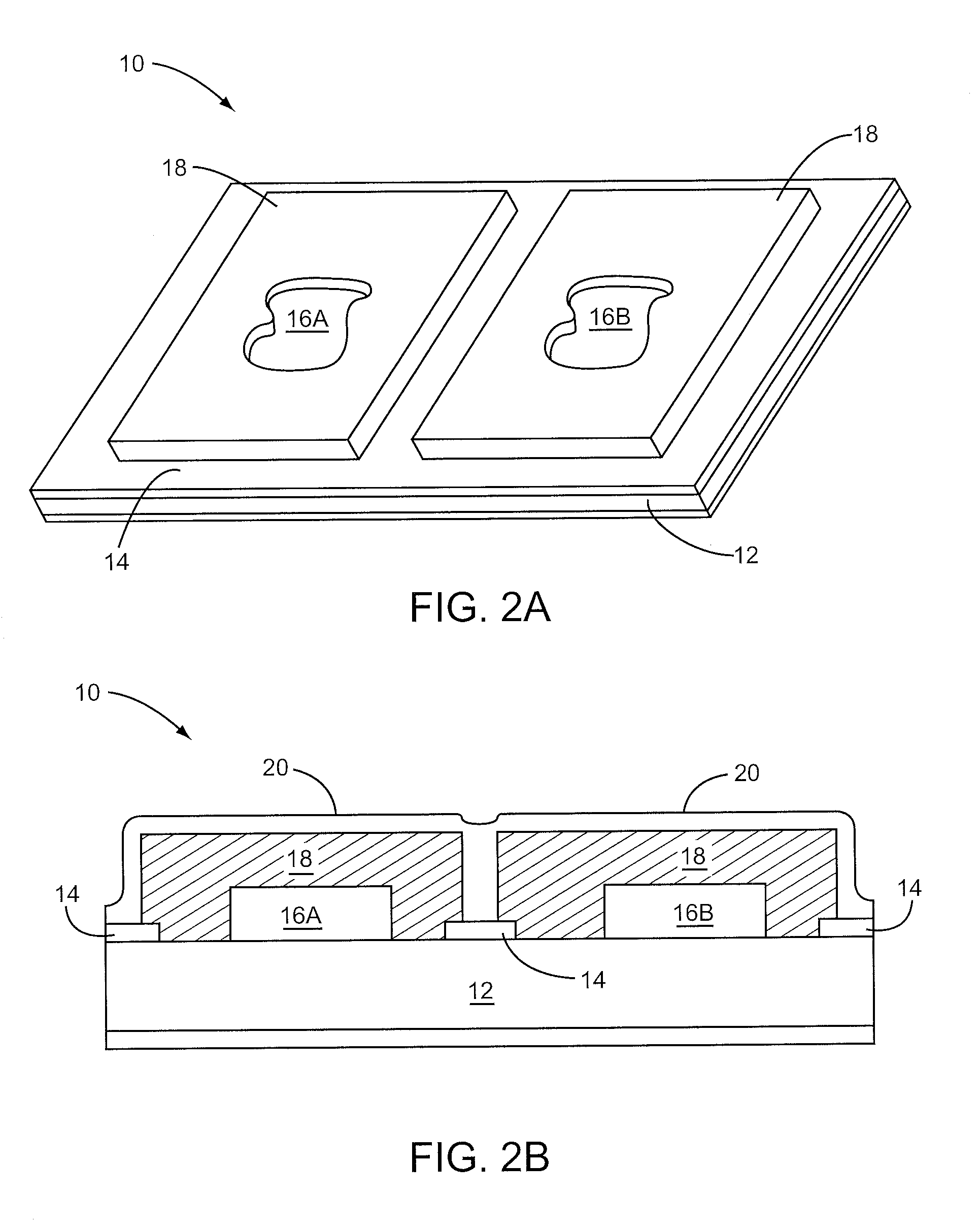 Heat sink formed with conformal shield