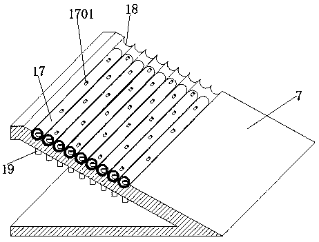 Efficient raw material disinfection device for textile processing