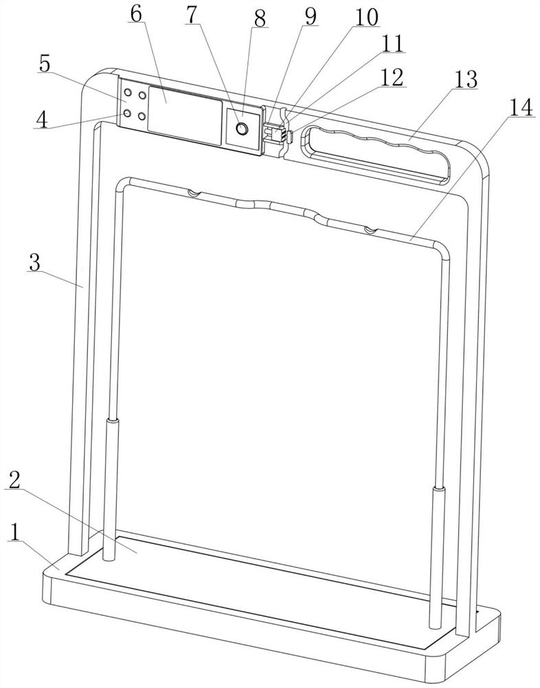 Thoracic cavity drainage automatic control device