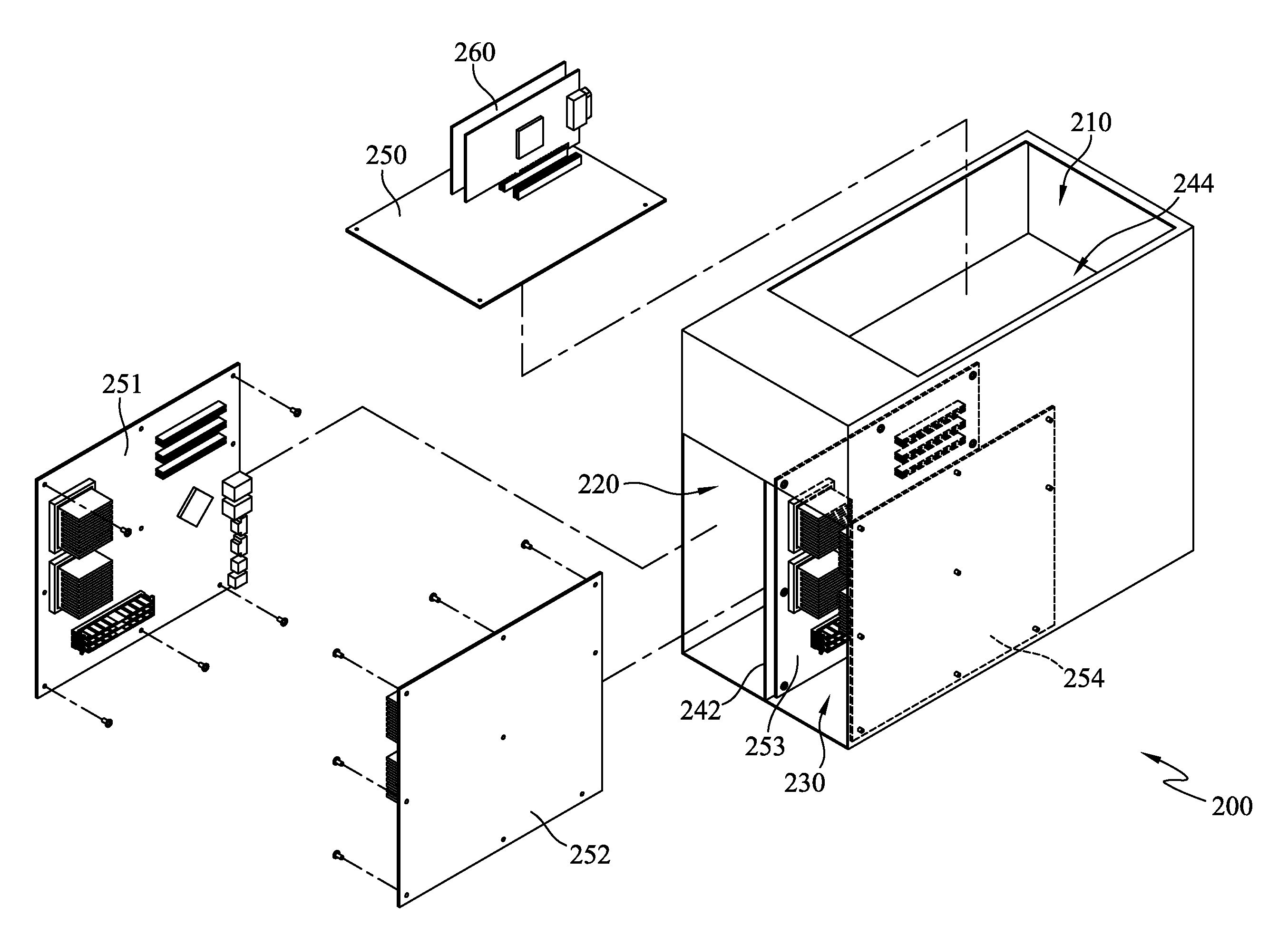 Chassis partition framework for personal cluster computer