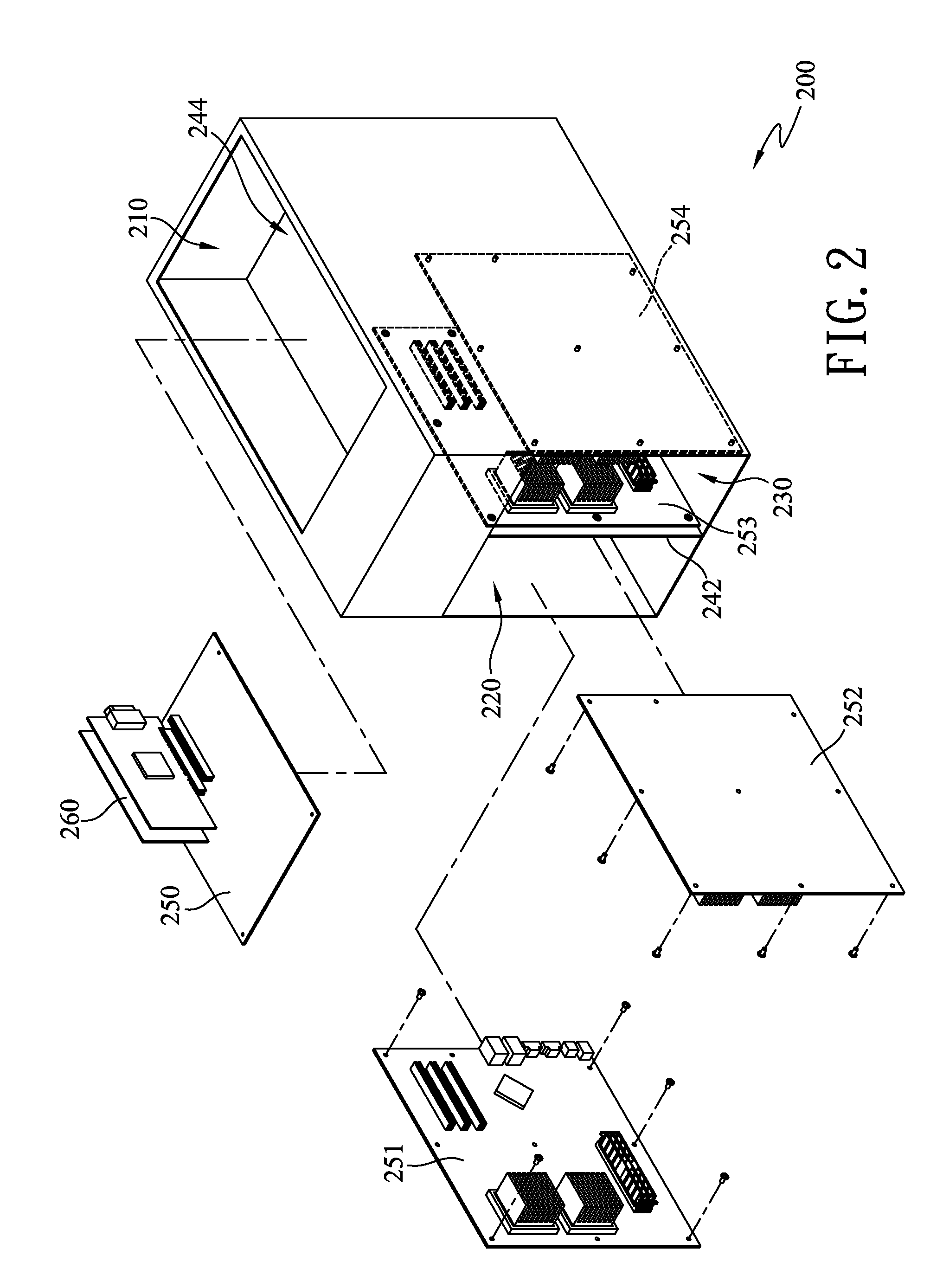 Chassis partition framework for personal cluster computer