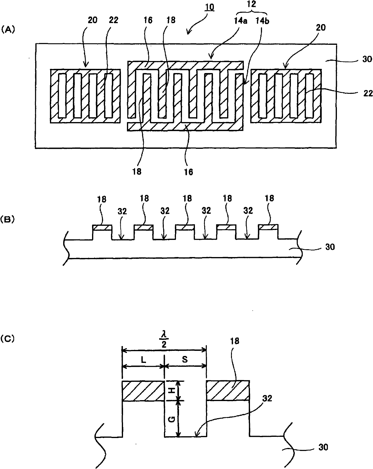 Surface acoustic wave resonator and surface acoustic wave oscillator