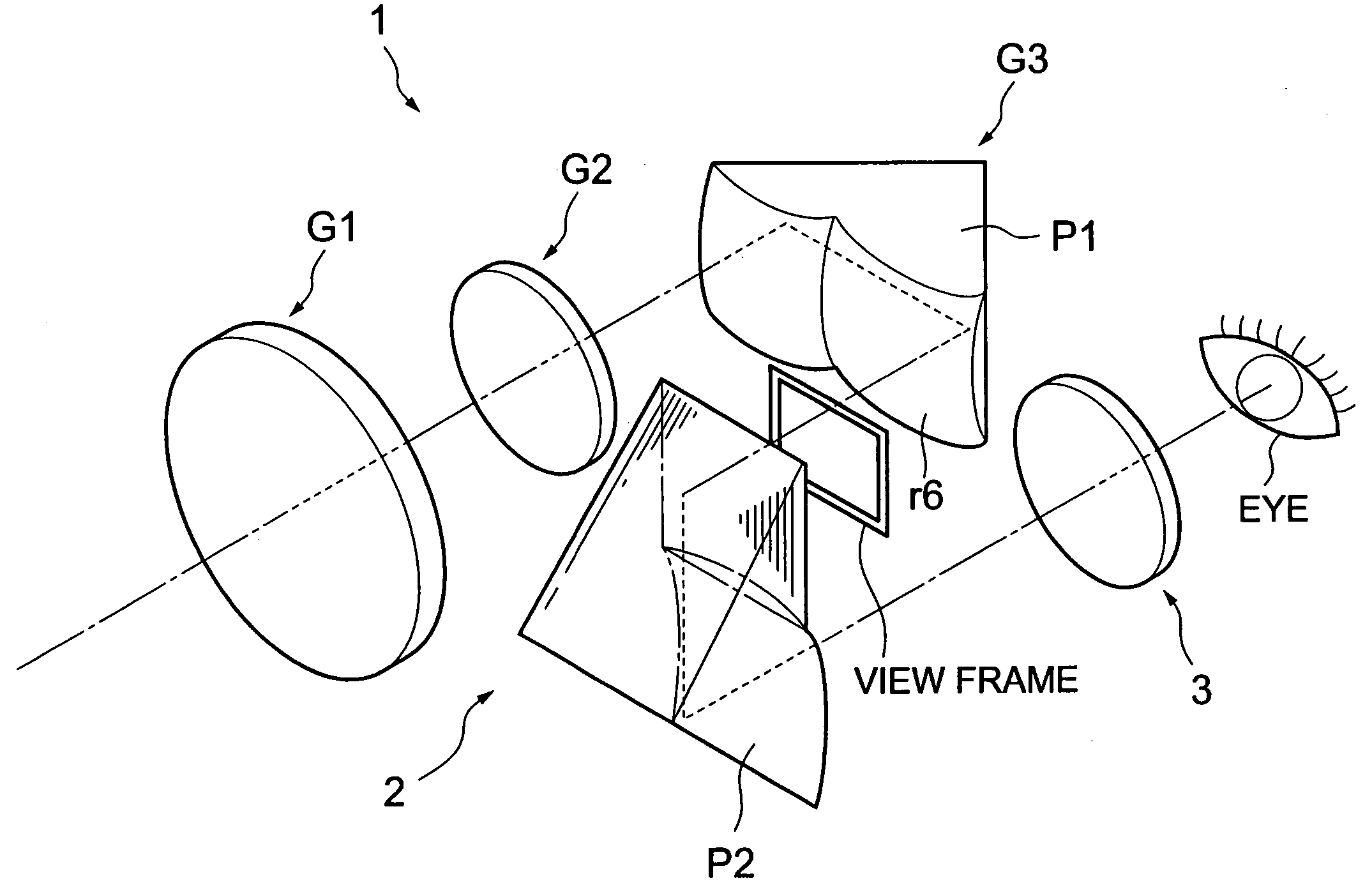 Variable power finder and imaging apparatus