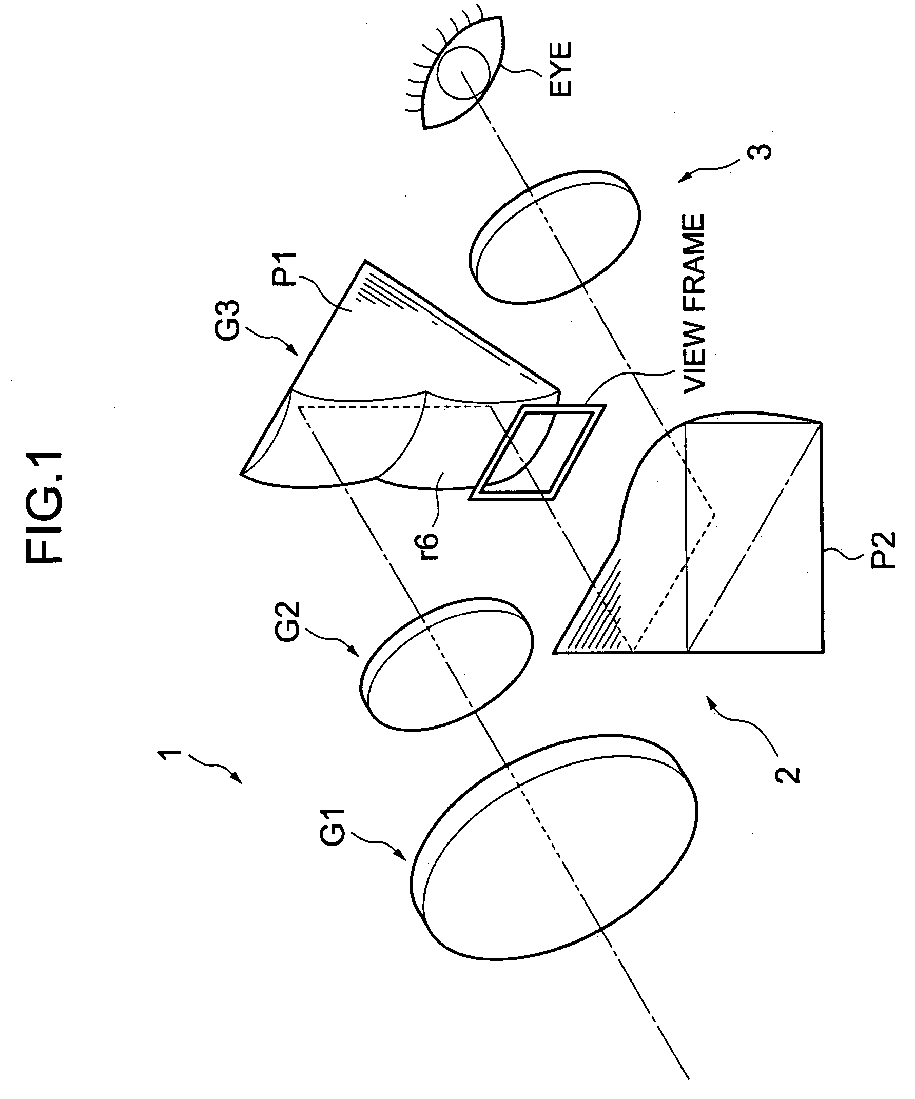 Variable power finder and imaging apparatus