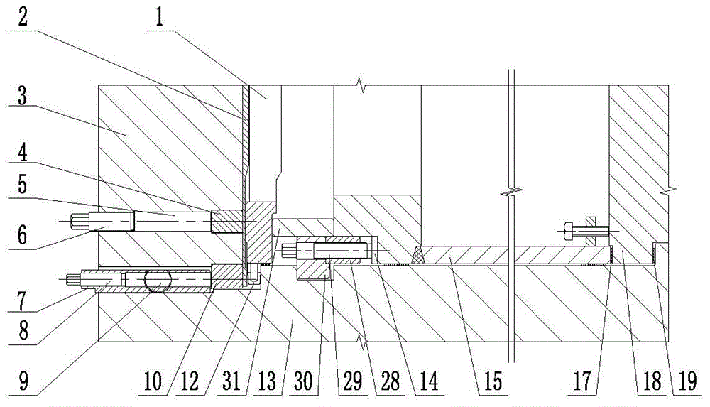 D-shaped bolt U-shaped pipe high-pressure heat exchanger