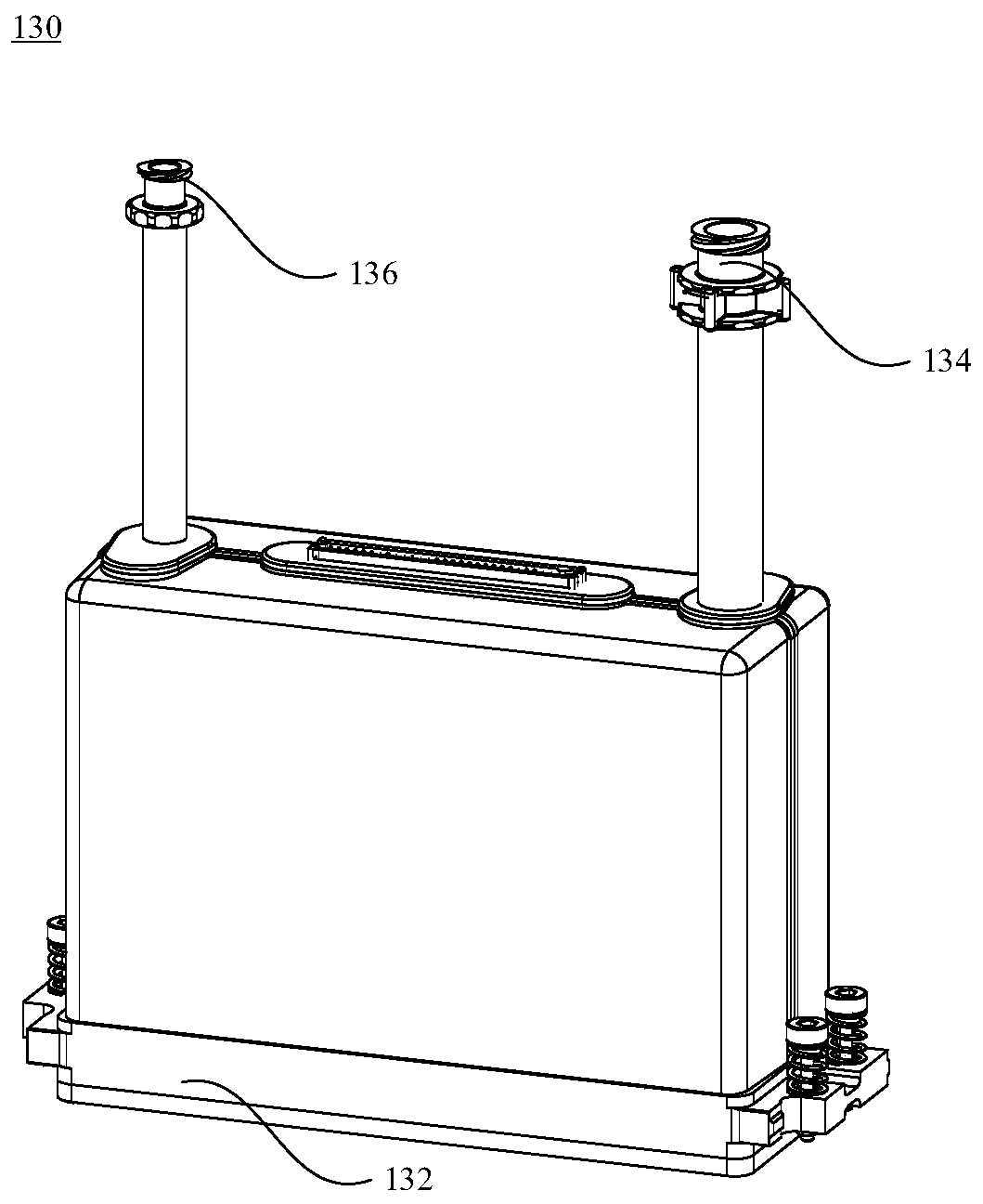 Ink-jet device and 3D printing device