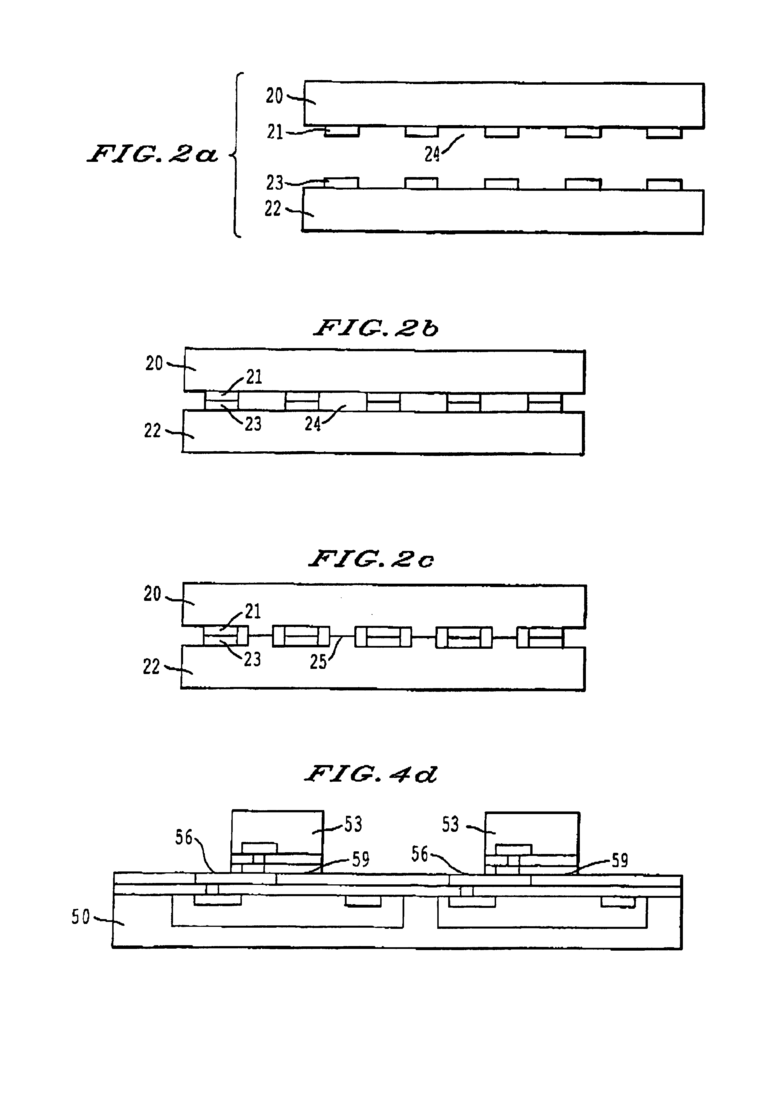 Method for room temperature metal direct bonding