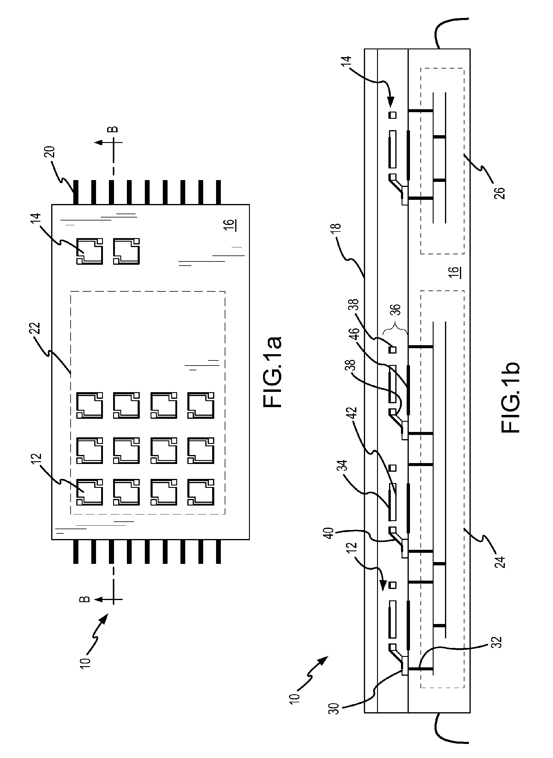 Microbolometer IR focal plane array (FPA) with in-situ mirco vacuum sensor and method of fabrication