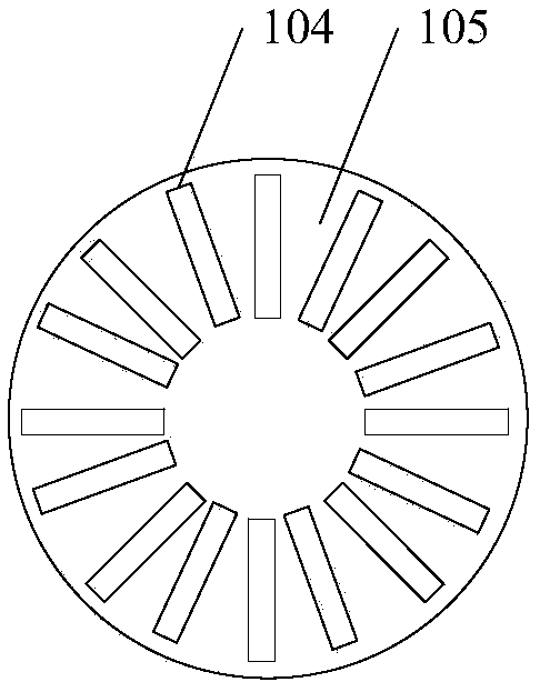 Special axial flow fan for gardening and collecting fallen leaves