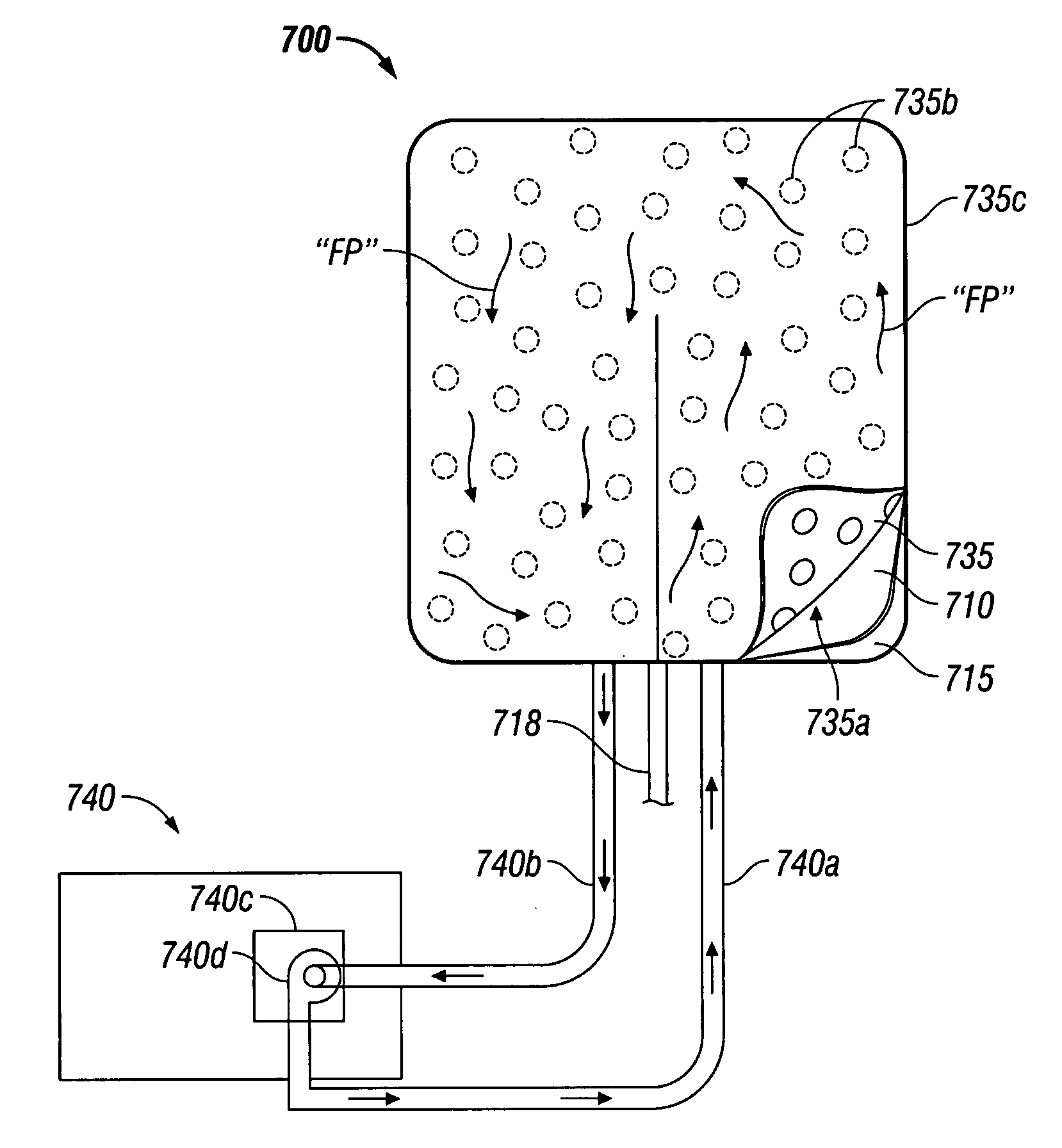 System and method for providing even heat distribution and cooling return pads