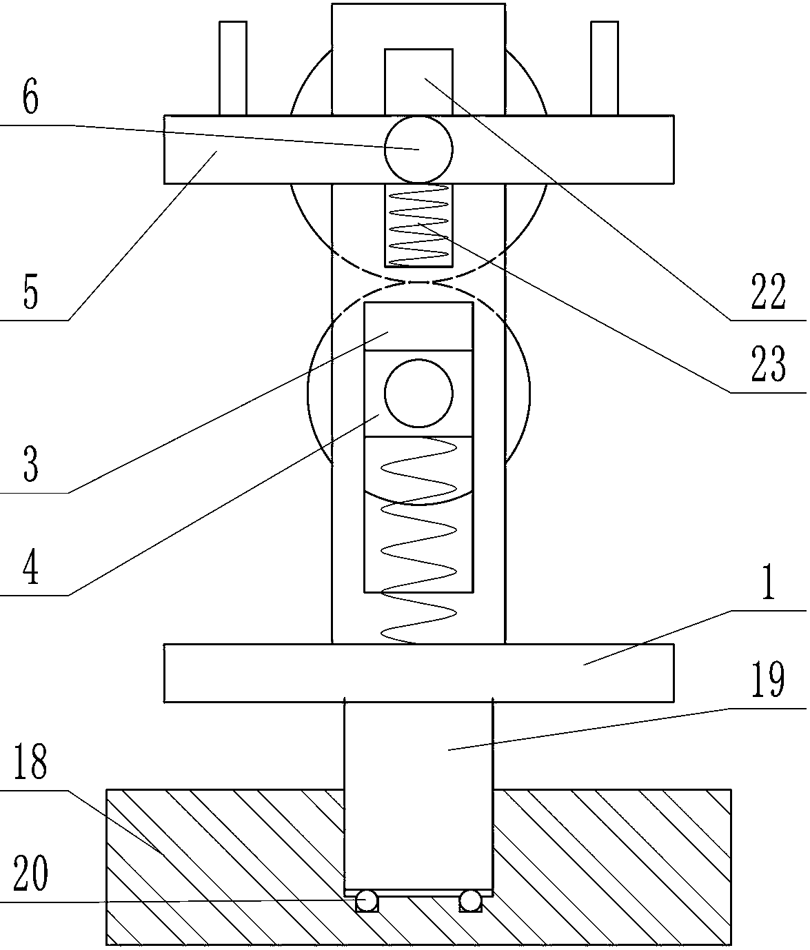 Auxiliary platform of ophthalmic equipment