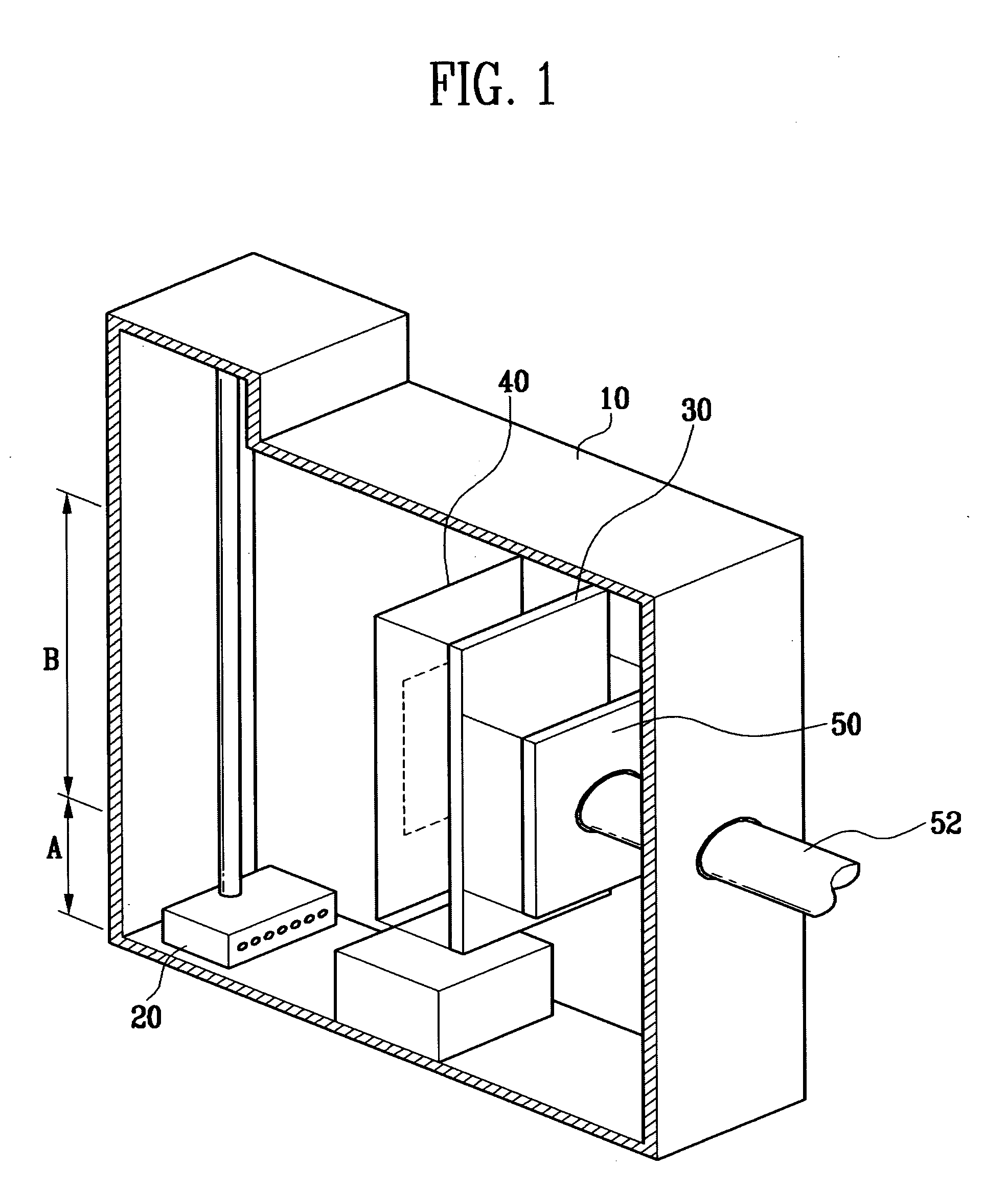 Driving shaft of effusion cell for deposition system and deposition system having the same