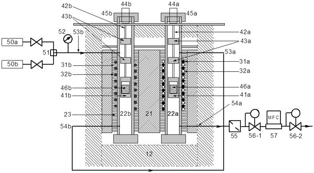 A thermal power measuring device