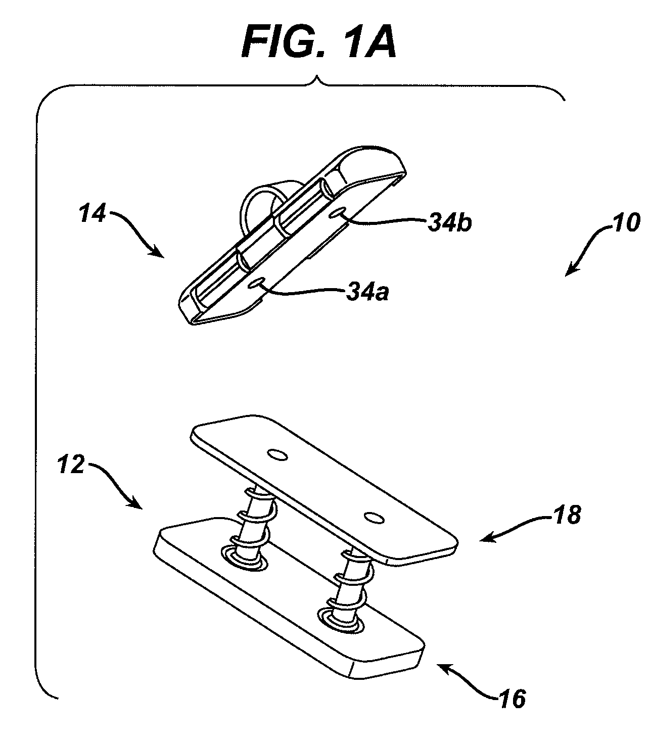 Safety fastener for tissue apposition