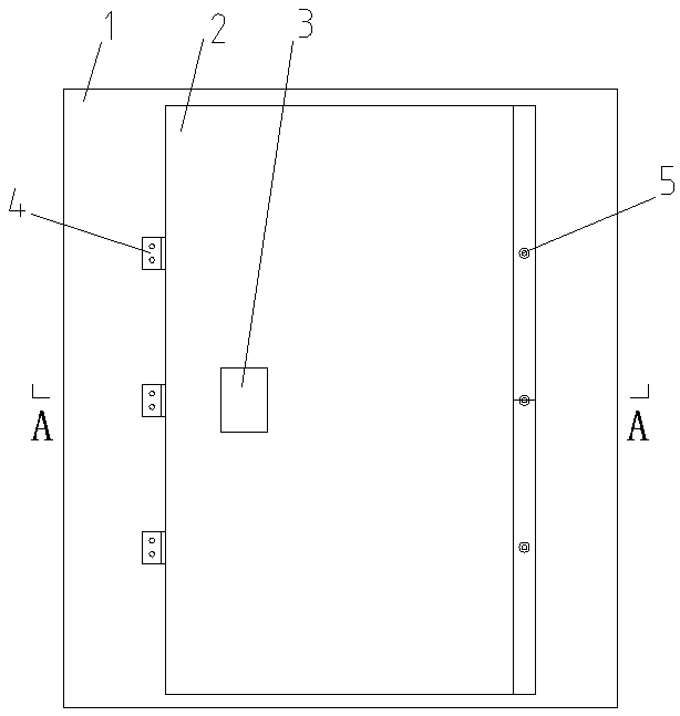 Pressure releasing passage of switch cabinet