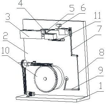 A taper screw tail removal device