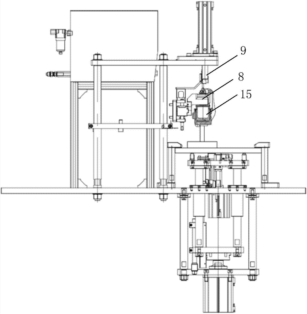 Brake caliper detection device