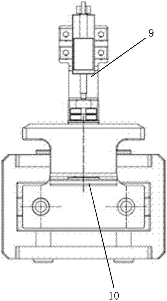 Brake caliper detection device