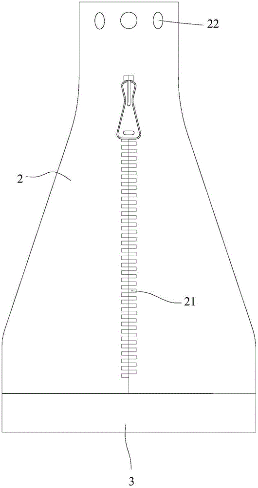 Non-invasive biomass online detection device used for shake-flask culture