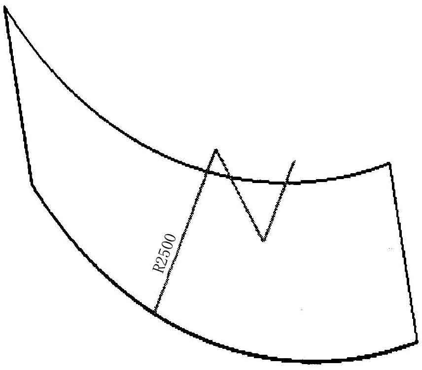 Unfolding and machining method for single-bent thin-walled parts