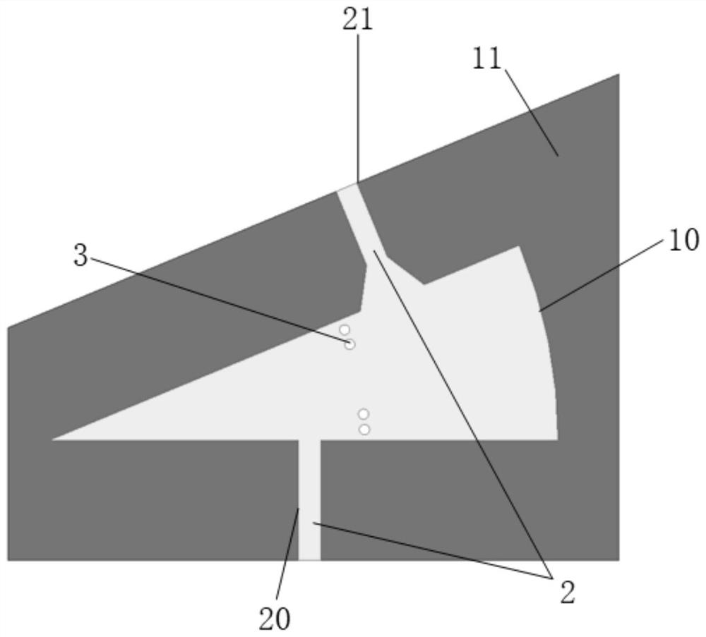 A Bandpass Filter Based on Sector Microstrip Resonator